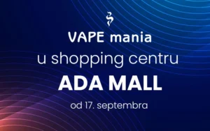 Vape Mania u Ada Mall Shopping centru