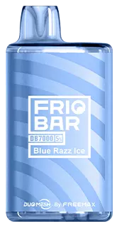 7000 puffs blue razz ice