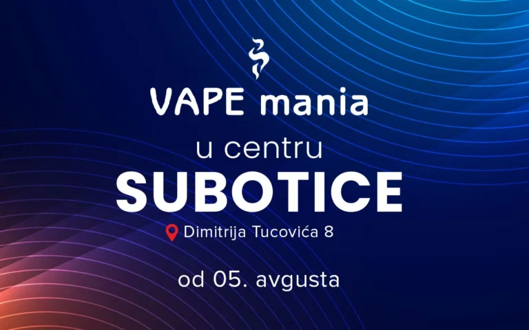 vape mania shop Subotica