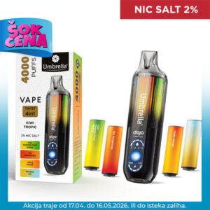 VAPE TWIST 4in1 4000 PUFFS Kiwi Tropic 2%