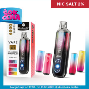 VAPE TWIST 4in1 4000 PUFFS Strawberry Watermelon 2%