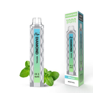 VAPE MANIA 1000 PUFFS Diamond MENTHOL 20mg