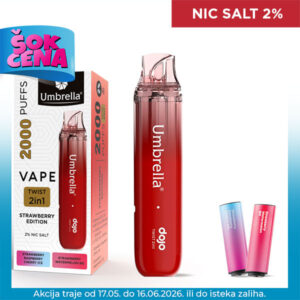 vape-mania-nova-akcija-twist-2in1-strawberry VAPE TWIST 2in1 2000 PUFFS Strawberry Edition 2%