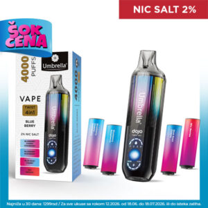 VAPE TWIST 4in1 4000 PUFFS Blue Berry 2%