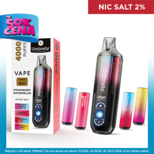 VAPE TWIST 4in1 4000 PUFFS Strawberry Watermelon 2%