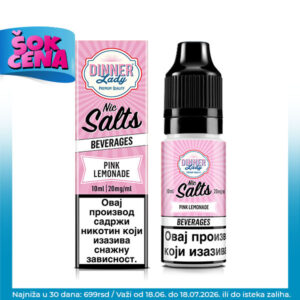 Dinner Lady Salts Pink Lemonade 10ml