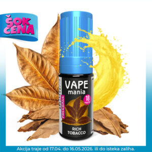 Vape Mania Freebase Rich Tobacco 10ml
