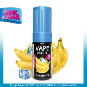 Vape Mania Freebase Banana Ice 10ml