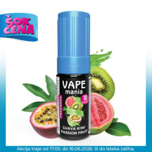Vape Mania Freebase Guava Kiwi Passion Fruit 10ml