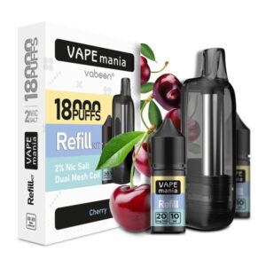 VAPE MANIA 18000 PUFFS Refill - Cherry 20mg