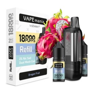 VAPE MANIA 18000 PUFFS Refill - Dragon Fruit 20mg
