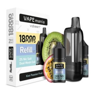 VAPE MANIA 18000 PUFFS Refill - Kiwi Passion Fruit 20mg