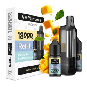 VAPE MANIA 18000 PUFFS Refill - Mango Tropical 20mg