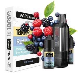 VAPE MANIA 18000 PUFFS Refill - Mix Berries 20mg