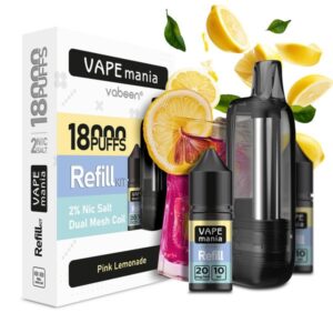 VAPE MANIA 18000 PUFFS Refill - Pink Lemonade 20mg