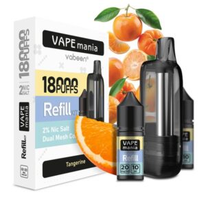 VAPE MANIA 18000 PUFFS Refill - Tangerine 20mg