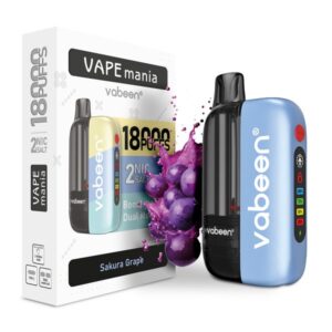 VAPE MANIA 18000 PUFFS Sakura Grape 20mg