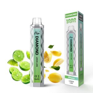 VAPE MANIA 1000 PUFFS Diamond LEMON LIME 20mg